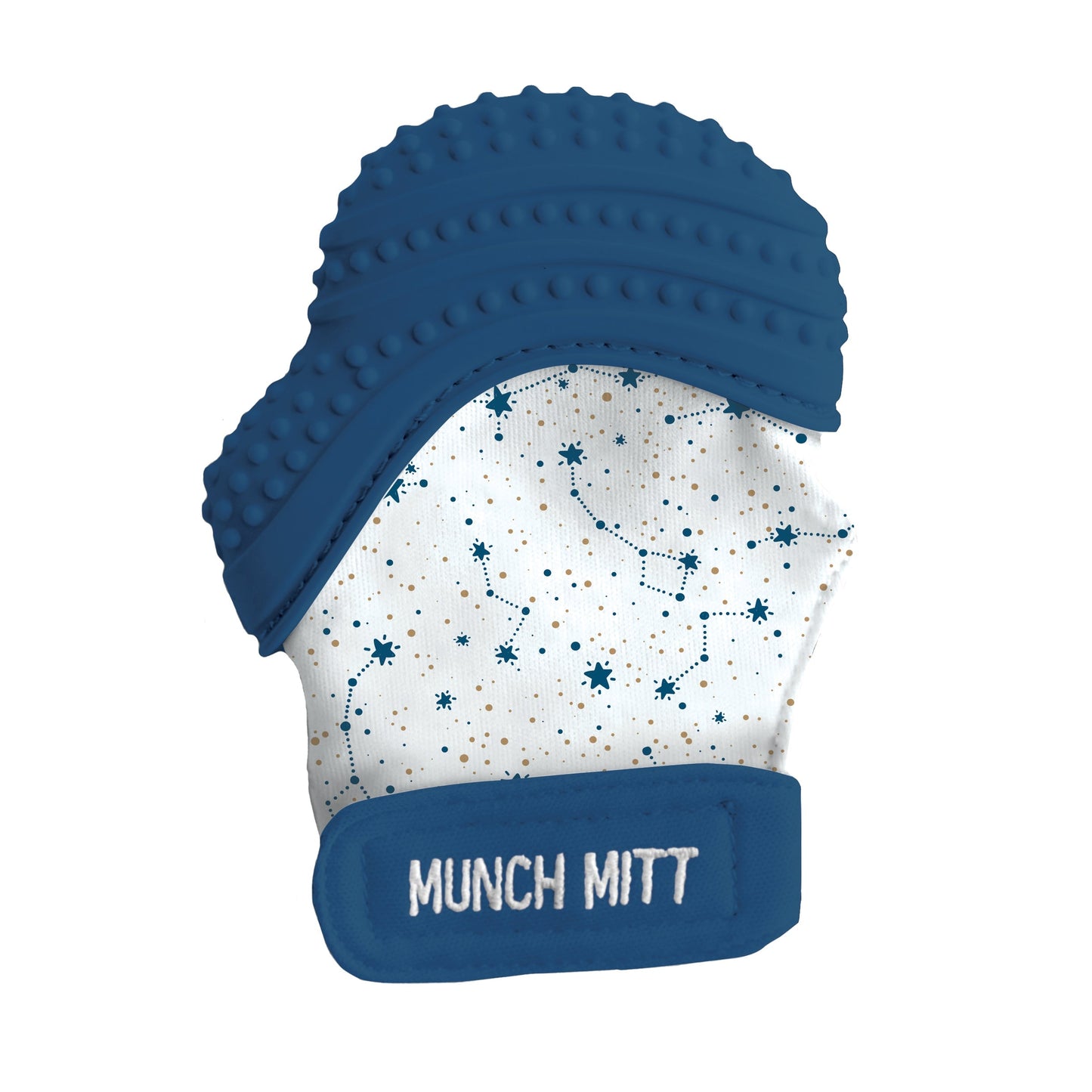 Munch Mitt - Mint Green - Triangles Pacifiers & Teethers Malarkey Kids Constellation 