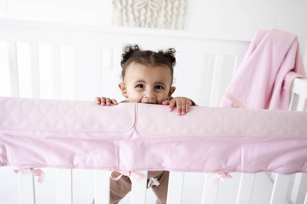 Crib Chomper - Pink Crib Protector Malarkey Kids 